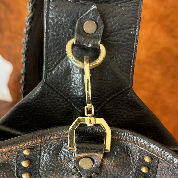 Cleobella Handmade Heavy Duty Leath Backpack/Shoulder Bag - Picture 10 of 13